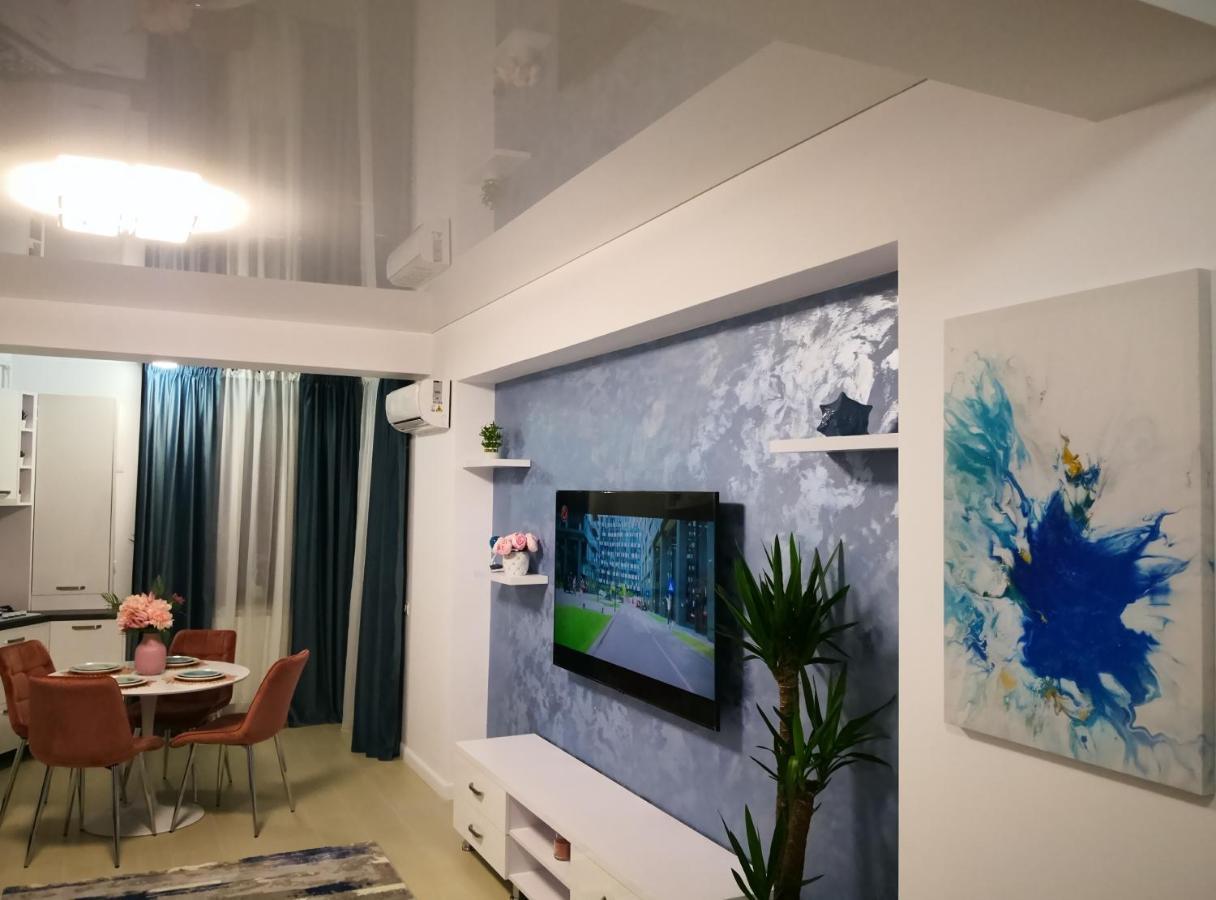Blue Wave Luxury Apartment Mamaia Nord Azimuth Beach Năvodari Екстериор снимка