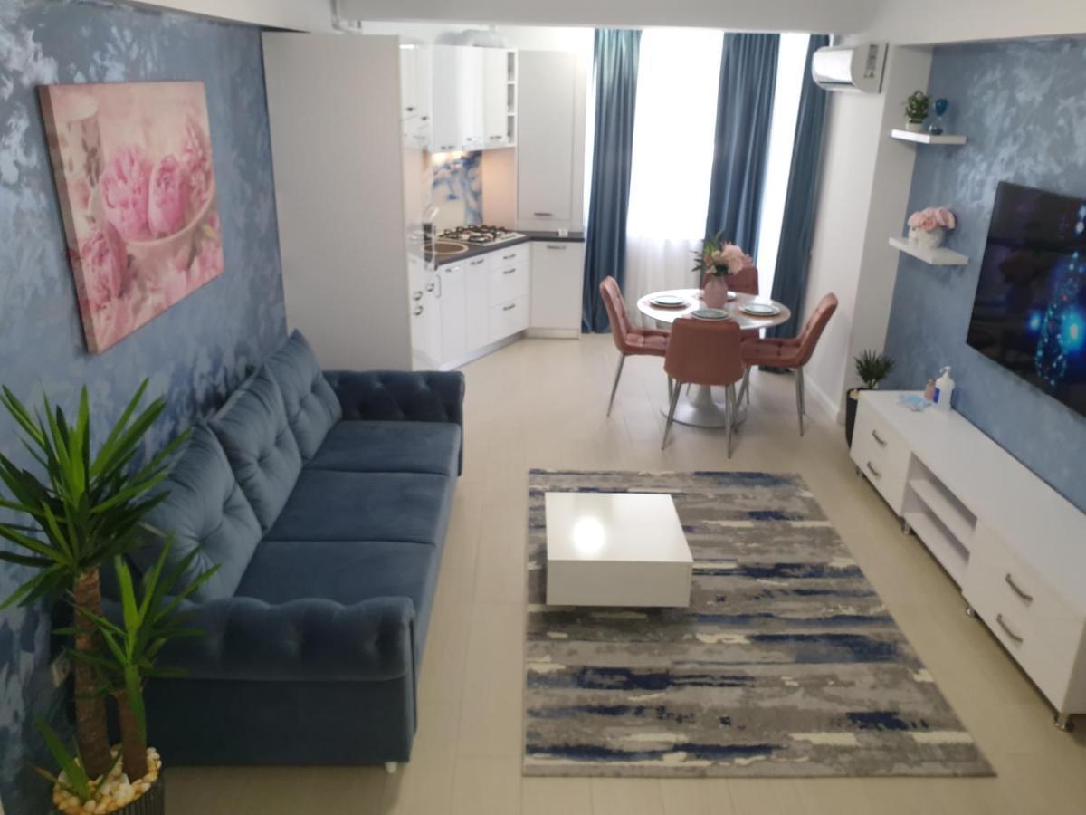 Blue Wave Luxury Apartment Mamaia Nord Azimuth Beach Năvodari Екстериор снимка